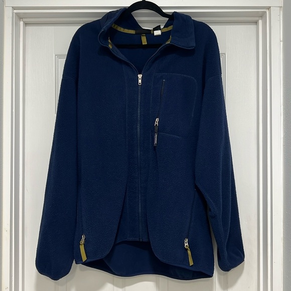 Patagonia Other - Vintage Patagonia Synchilla Navy Full Zip Fleece Jacket Made in USA.  Mens XXL